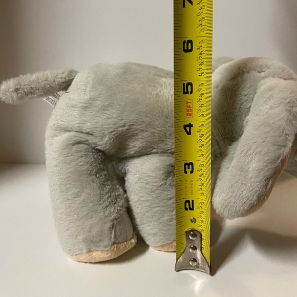 GANZ Webkinz Velvety Elephant Plush 6 inch Grey Stuffed Animal Toy - Picture 3 of 11
